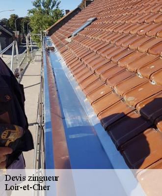 Devis zingueur Loir-et-Cher 