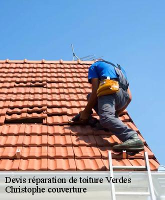 Devis réparation de toiture  41240