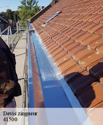 Devis zingueur  41500
