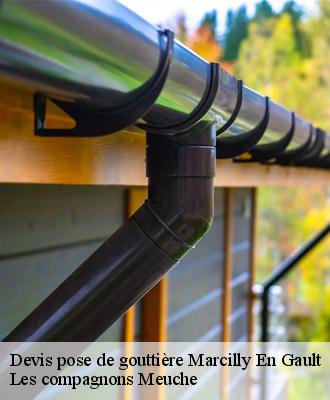 Devis pose de gouttière  41210