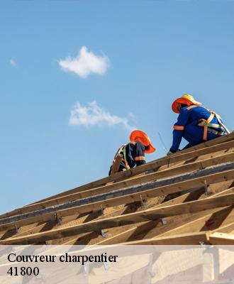 Couvreur charpentier  41800