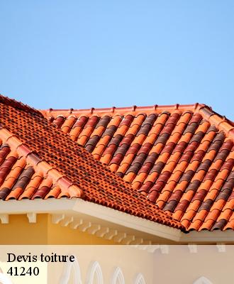 Devis toiture  41240